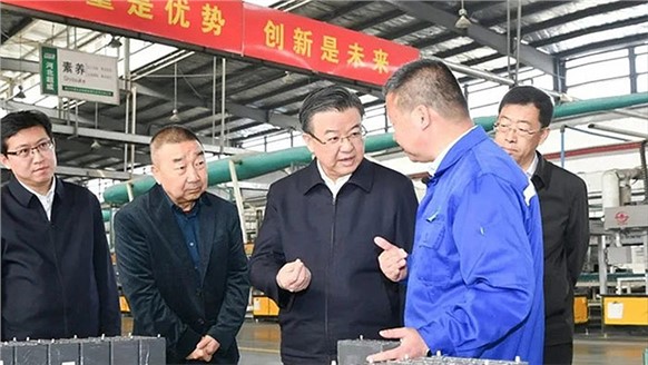 河北省委书记倪岳峰肯定超威高质量发展成果
